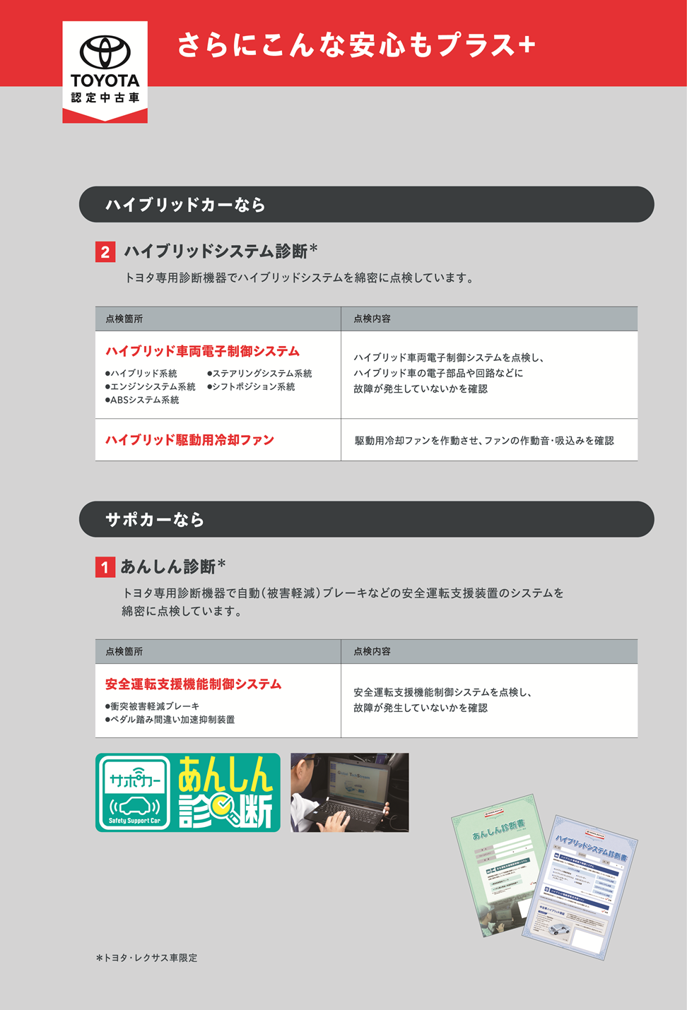 トヨタ認定中古車の魅力  トヨタカローラ兵庫