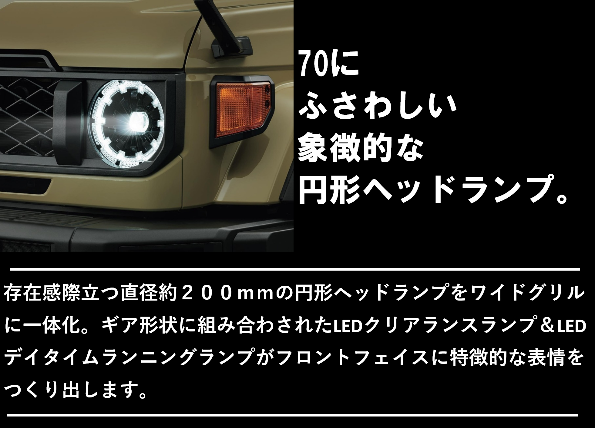 ランドクルーザー“70” | トヨタカローラ兵庫